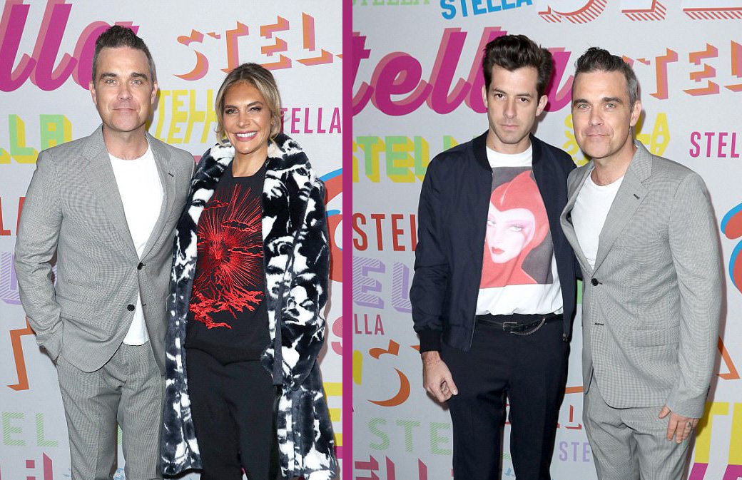 Glamour : Robbie Williams à une soirée organisée par Stella McCartney