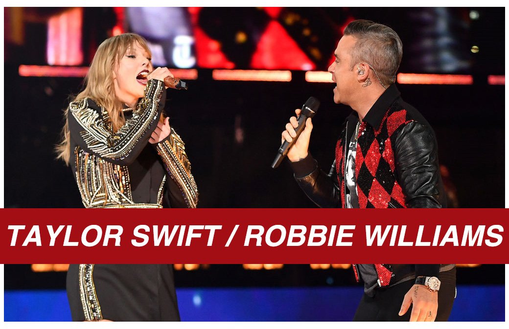 Duo surprise entre Taylor Swift et Robbie Williams à Londres