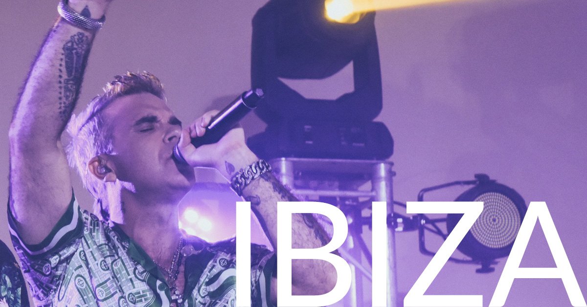 Robbie Williams devient DJ à Ibiza!