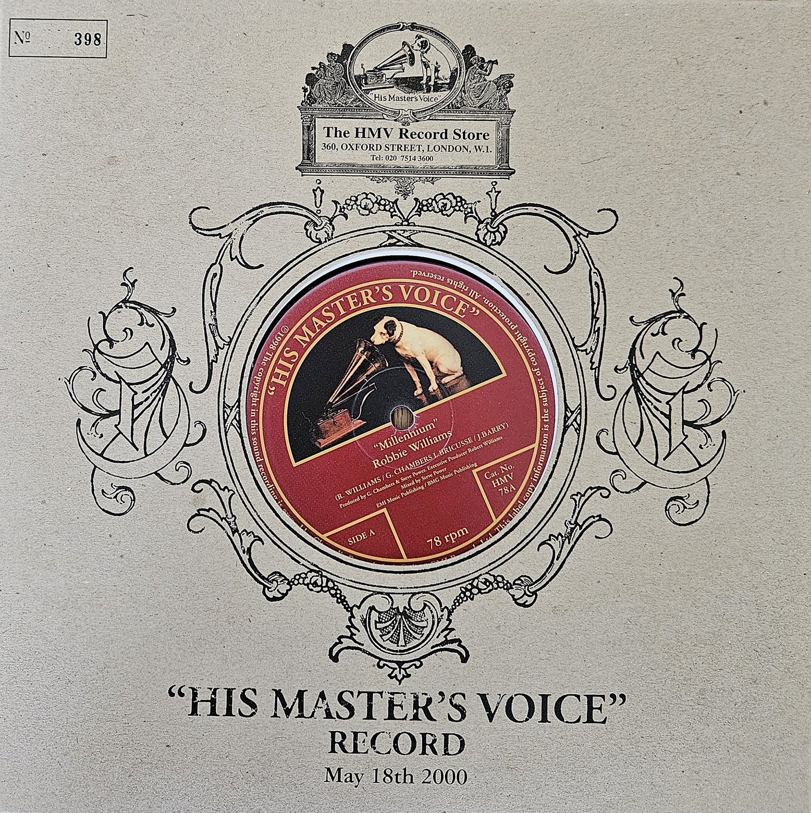 Millennium - HMV Edition - 78 Tours