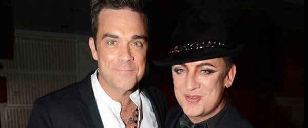 Robbie et Boy George