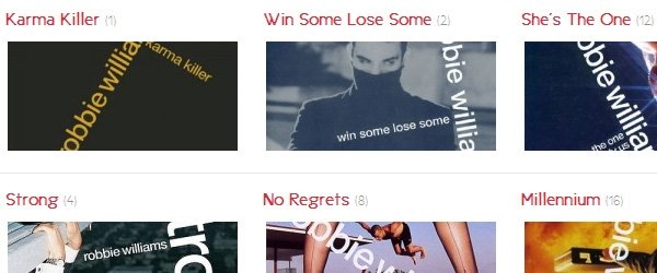 Singles : 6ème Partie