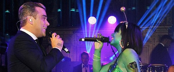 Lily Allen et Robbie au Halloween Ball