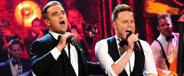 Robbie sur l'album d'Olly Murs