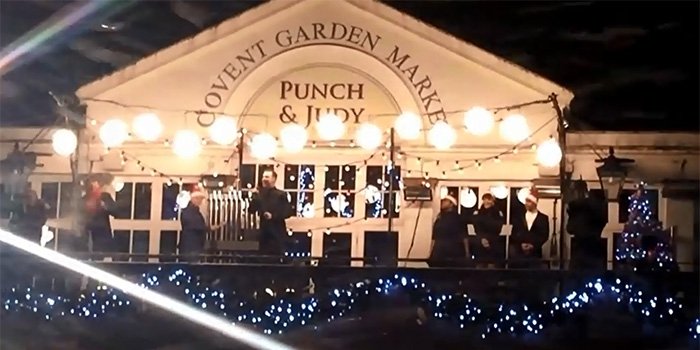 Performance surprise à Covent Garden !