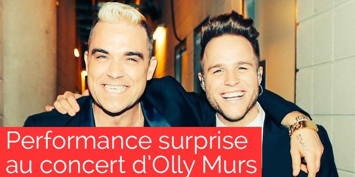 Performance surprise au concert d'Olly Murs !