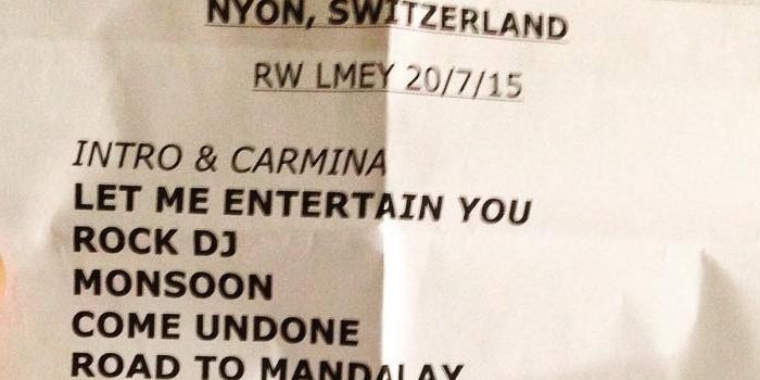 Paleo Festival : La Setlist
