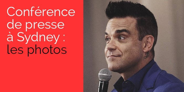 Australie : Conférence de presse à Sydney