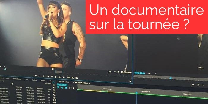 Un documentaire sur la tournée ?