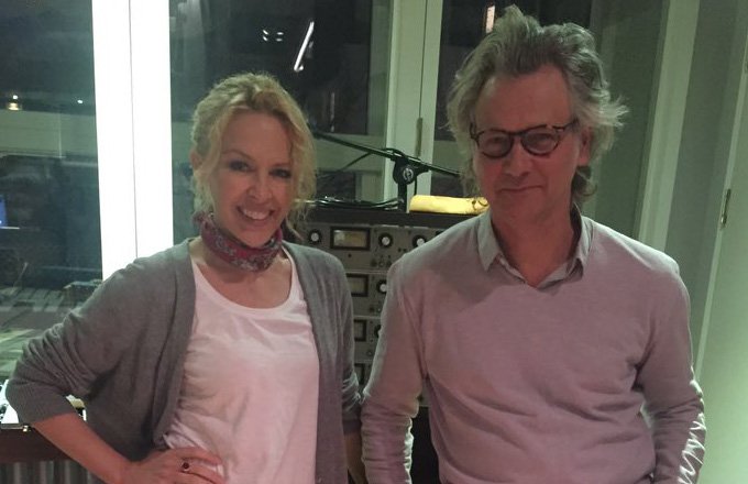 Alerte Glamour : Kylie Minogue en studio avec Guy Chambers!