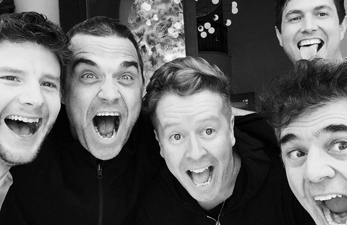 Robbie Williams invite le cinéma dans son nouvel album