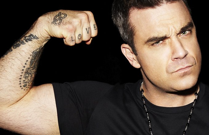 Les 24 tatouages de Robbie Williams