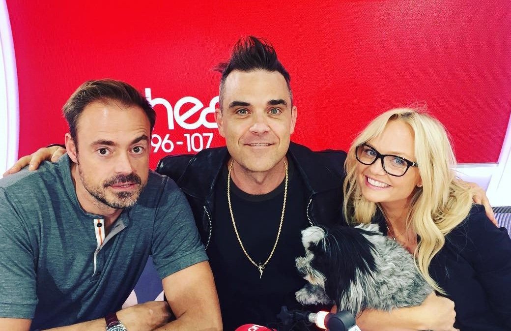 Robbie chez Heart Radio : Vidéo et photos