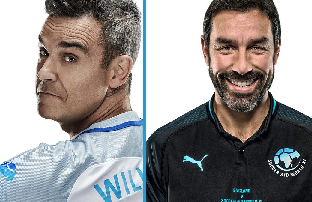 Robbie Williams invite Robert Pirès!