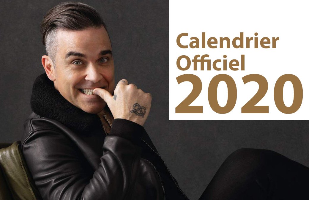 Calendrier Officiel 2020 : nouvelles photos!