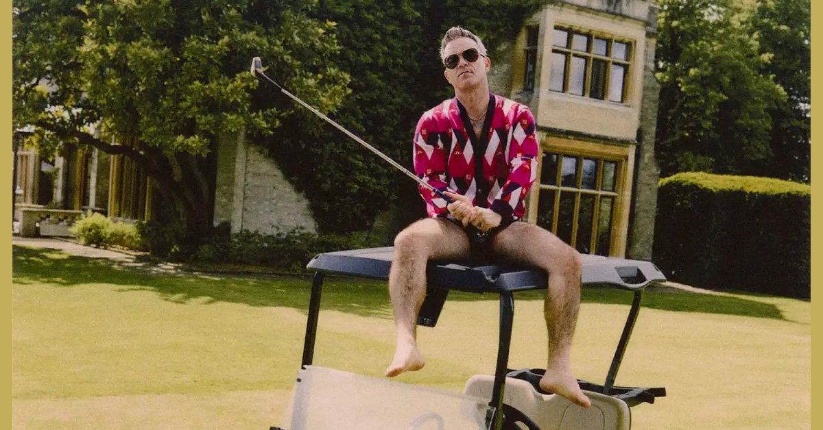 Golf : Robbie Williams lance sa collection Dimanche!