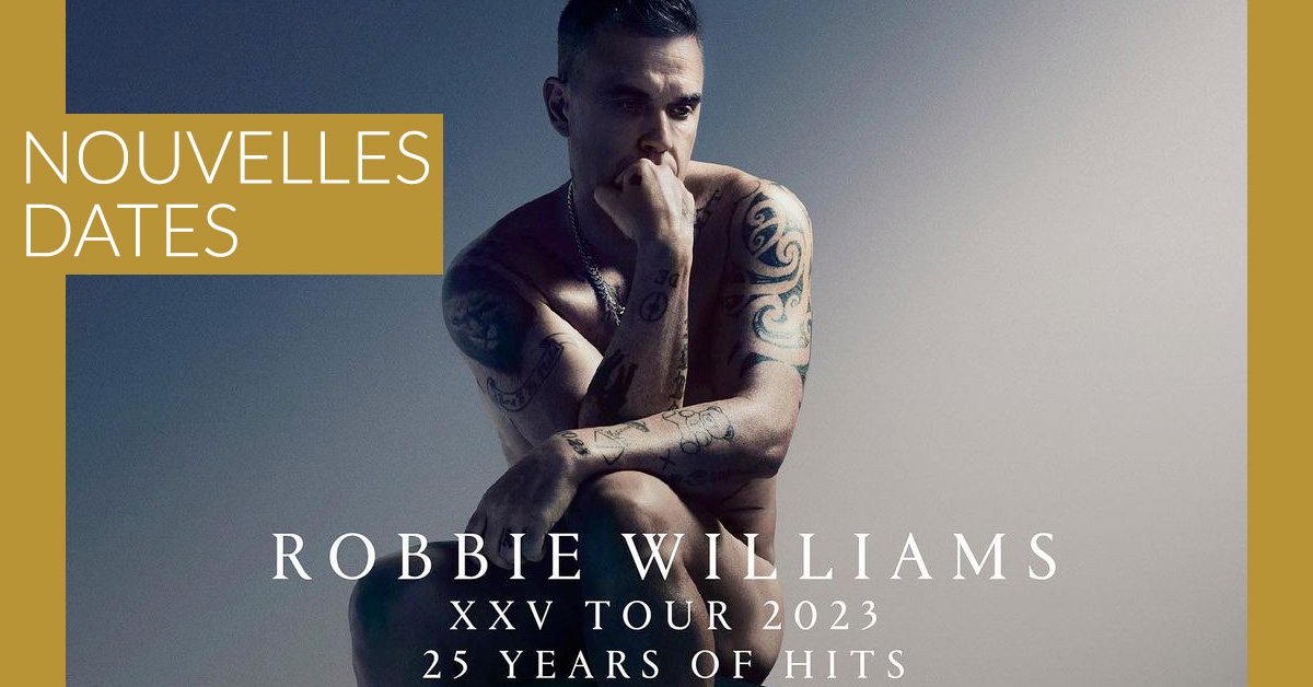 robbie williams xxv tour dates