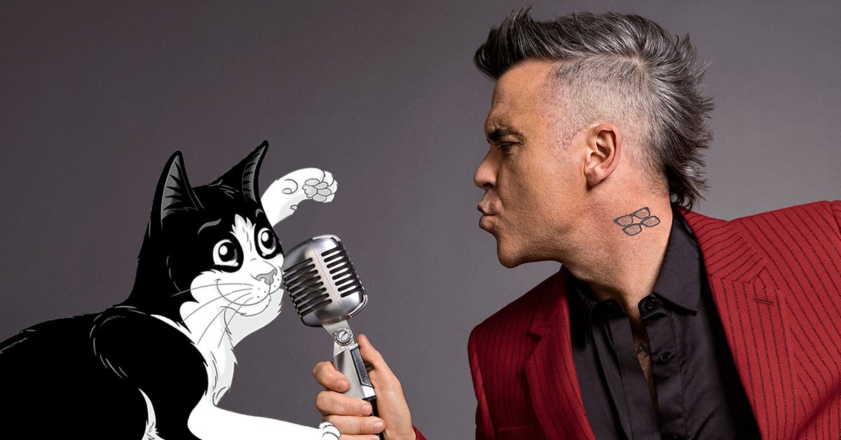 Purina lance une campagne publicitaire massive avec Robbie Williams