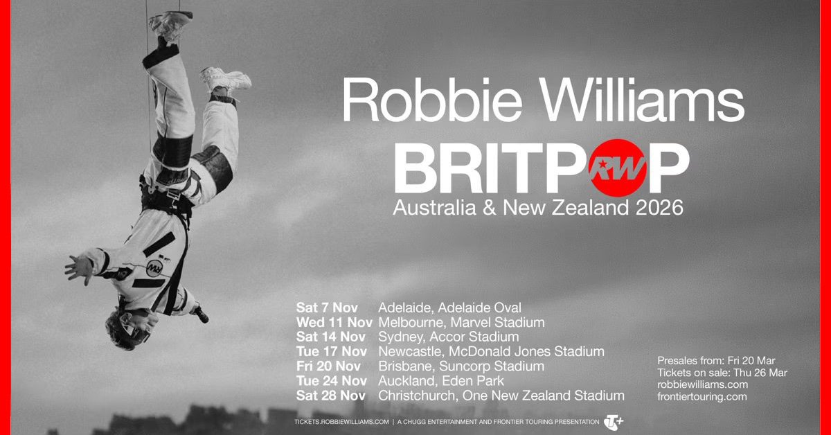 Britpop World Tour : les dates du leg en Australie et Nouvelle-Zélande