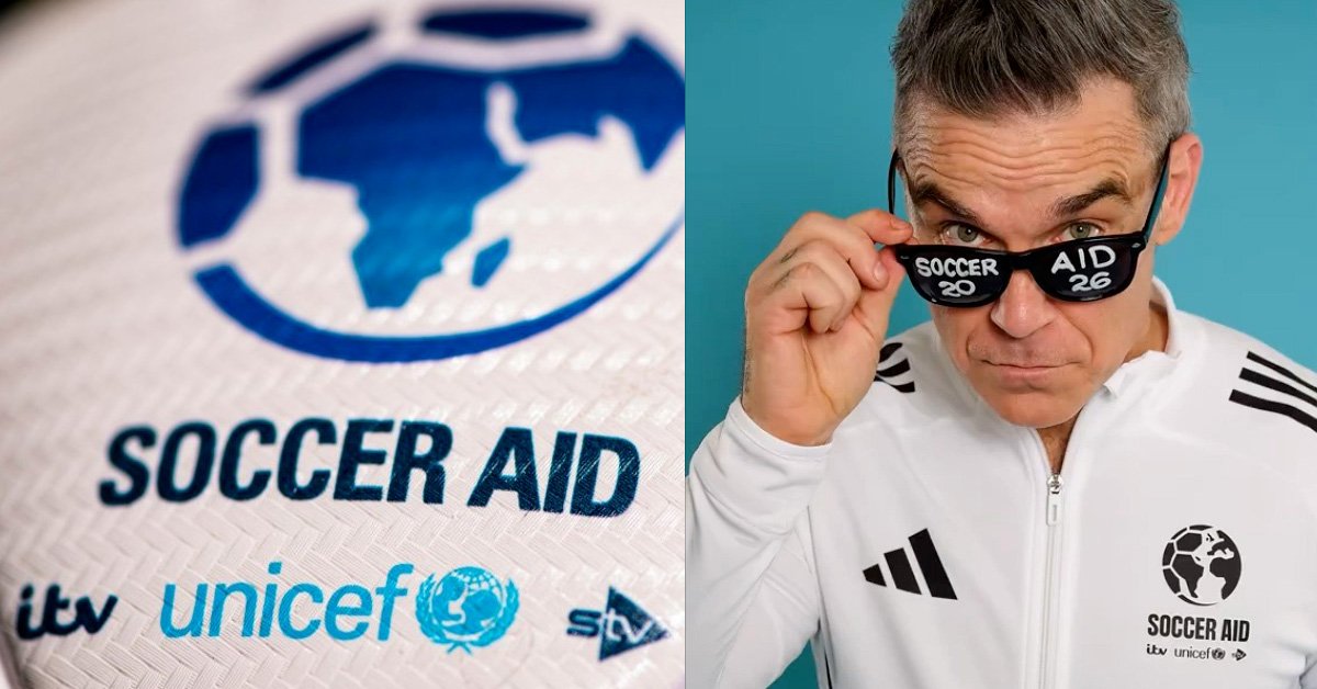 Robbie dans un documentaire inédit sur Soccer Aid