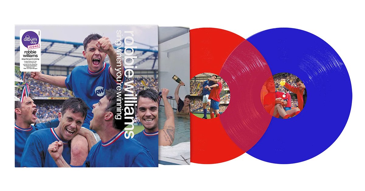 Précommandez la réédition du double Vinyle Sing When You're Winning