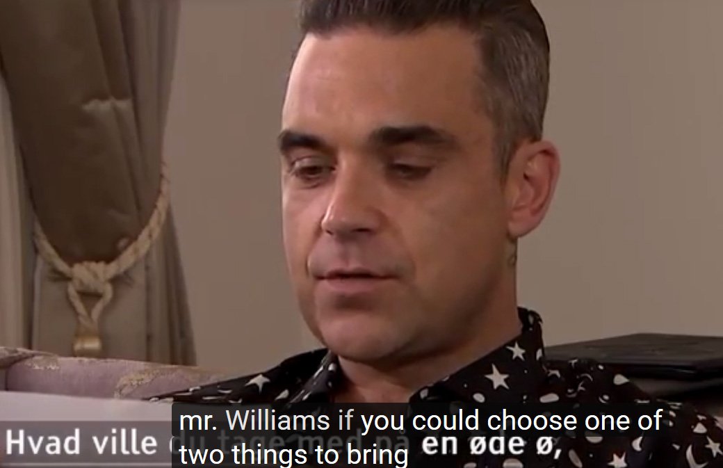 Robbie répond aux questions de fans