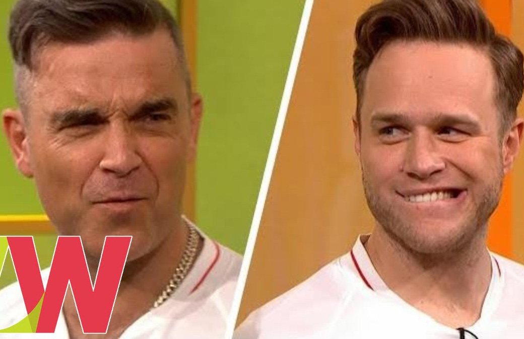 Loose Women : Robbie condamné à chanter un titre d'Olly Murs!